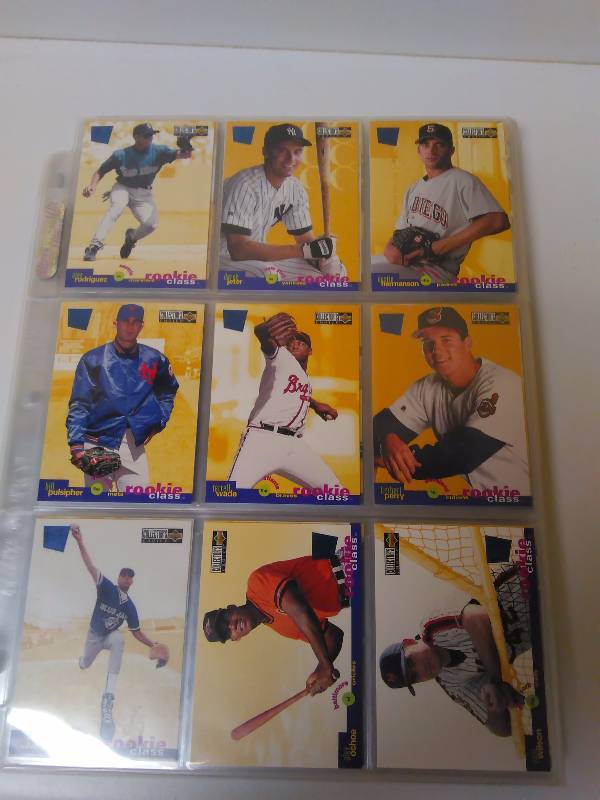 lot 592 image: Partial Set of Upper Deck 1994 Baseball Cards (Jeter, Rodriquez, Gwynn, Park Bo Jackson) (1-265)