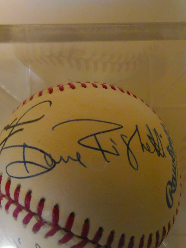 lot 623 image: 1990 NEW YORK YANKEES TEAM (10) SIGNED AUTOGRAPHED Baseball