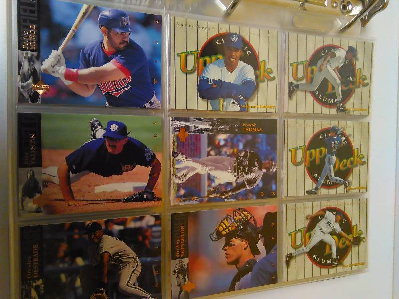 lot 634 image: 1994 Upper Deck, Baseball Cards (1-549) Missing about 24 cards