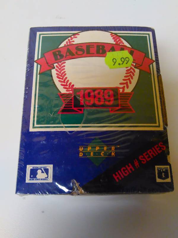 lot 636 image: 1989 Upper Deck Baseball Cards, High Number Series, (701-800)