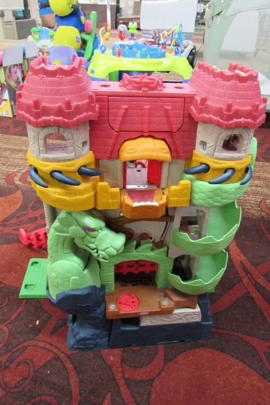 lot 41 image: Toy castle and ship