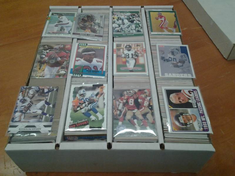2000 Football Cards Some Stars, Vikings, Rookies-Various Years & Brands VG Cond.