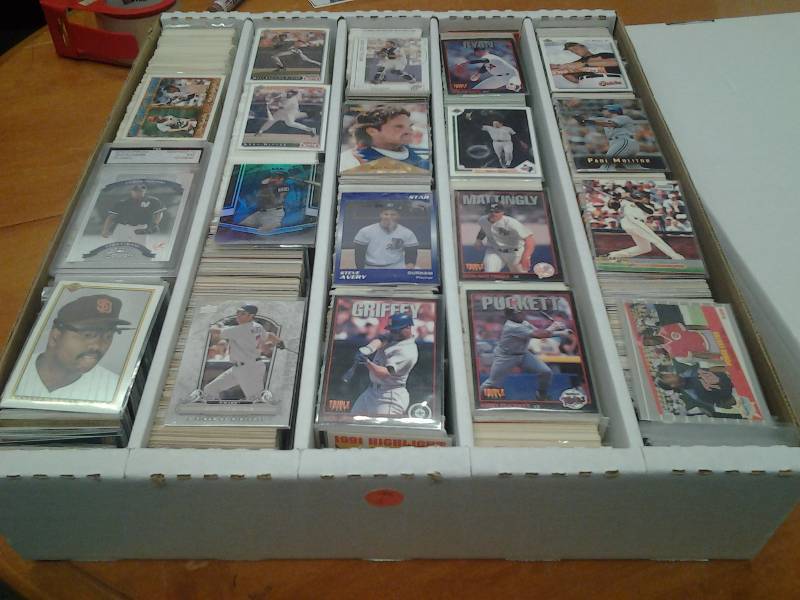 3300 Baseball Cards Some Stars, Twins, Rookies, May Be Multiples. Various Brands & Years. Exc. Cond.