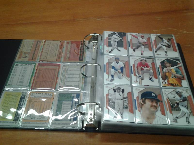 480 Baseball Cards All Stars & Rookies, Puckett, Bonds, Ryan, Sandberg & More-Various Years Brands Old & New All In VG Cond. In Allbum