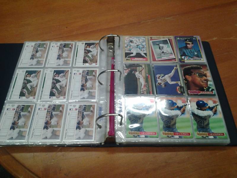 340 Baseball Cards All Stars, Semi-Stars, Rookies, Winfield, Thome, Henderson, Rose, Ripkin, Homer Hankie-Various Brands & Years. Ecx Cond.