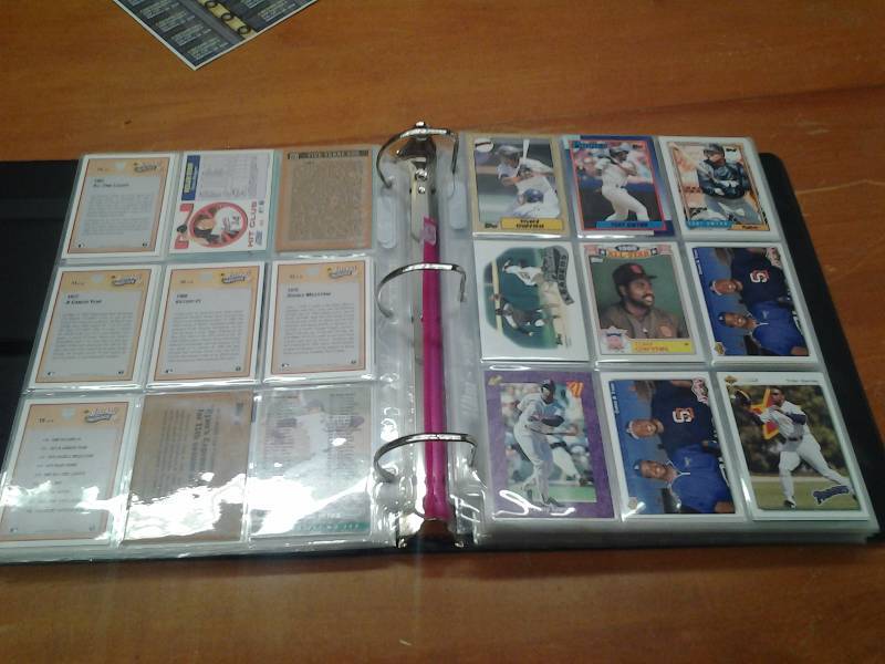 340 Baseball Cards Stars & Semi-Stars, Rookies-Alture, Mauer, Griffey, Puckett, Bonds, Home Hankie-Various Brands & Years, Some Multiples, All In Nice Album