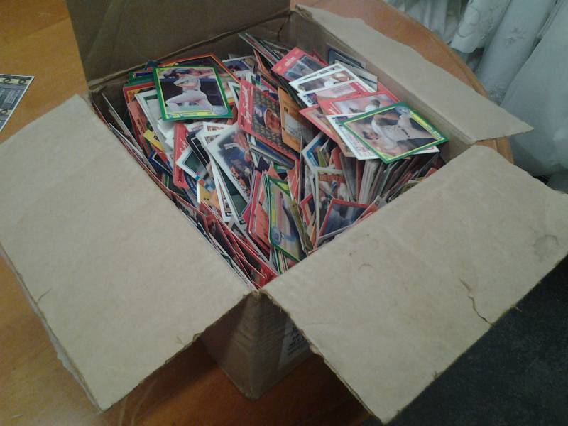Large Box Of Assorted Baseball Cards (Thousands)