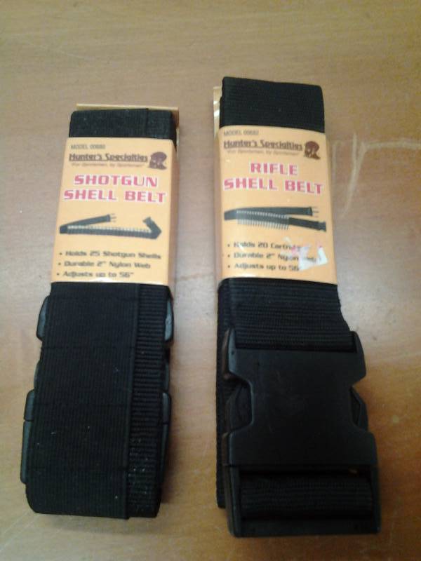 New Rifle Shell Belt & New Shot Gun Shell Belt