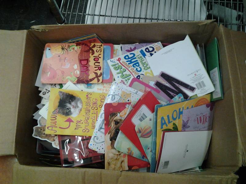 Large Box Of Greeting Cards Some Musical (No Envelopes)