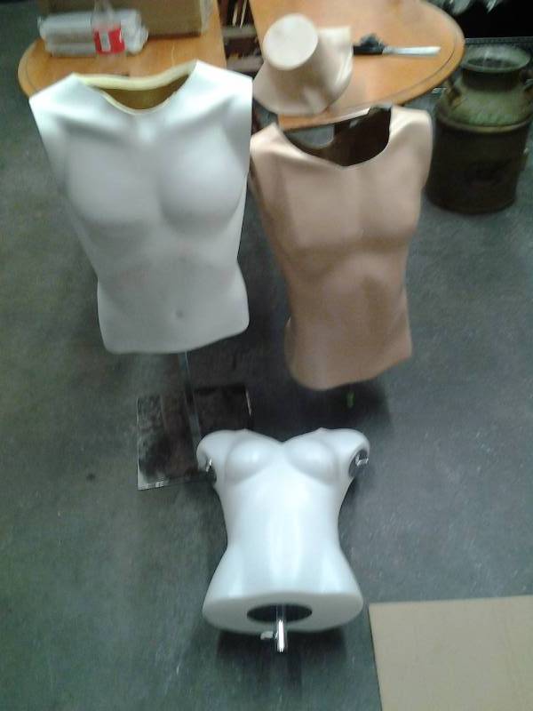 3- Manaquin Bodies (1-With Stand)