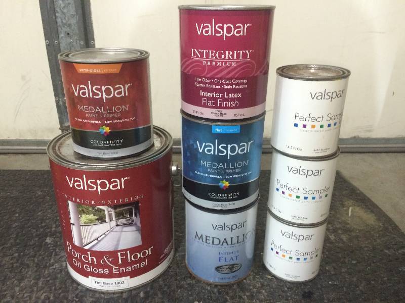 lot 19 image: Assorted Cans Of Paint