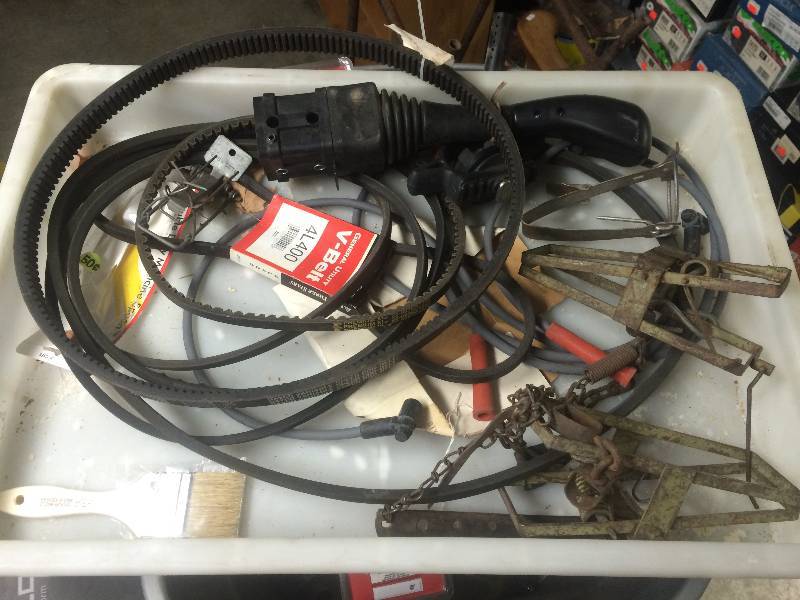lot 34 image: Belts, Traps, And More