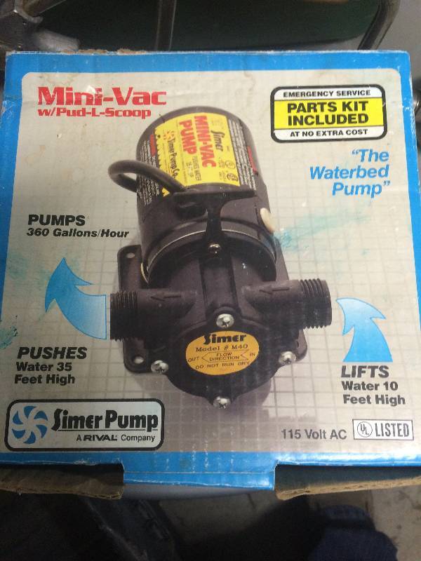 lot 72 image: Mini-Vac Pump