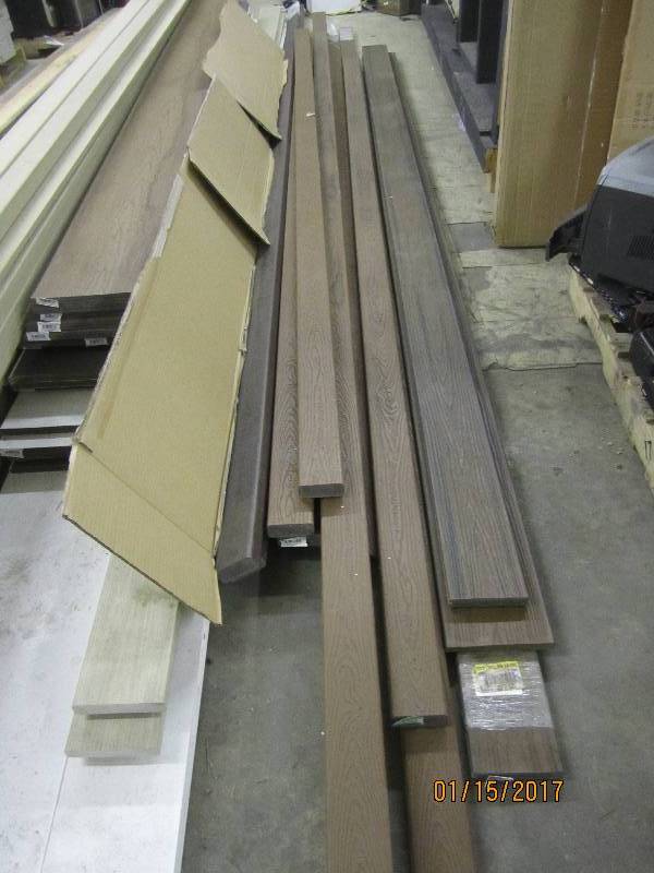 lot 9 image: Lot of Composite 2x4 Decking up to ...