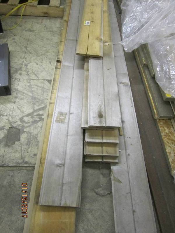 lot 12 image: 8 Tongue & Groove Planks 6.5 in X 1...
