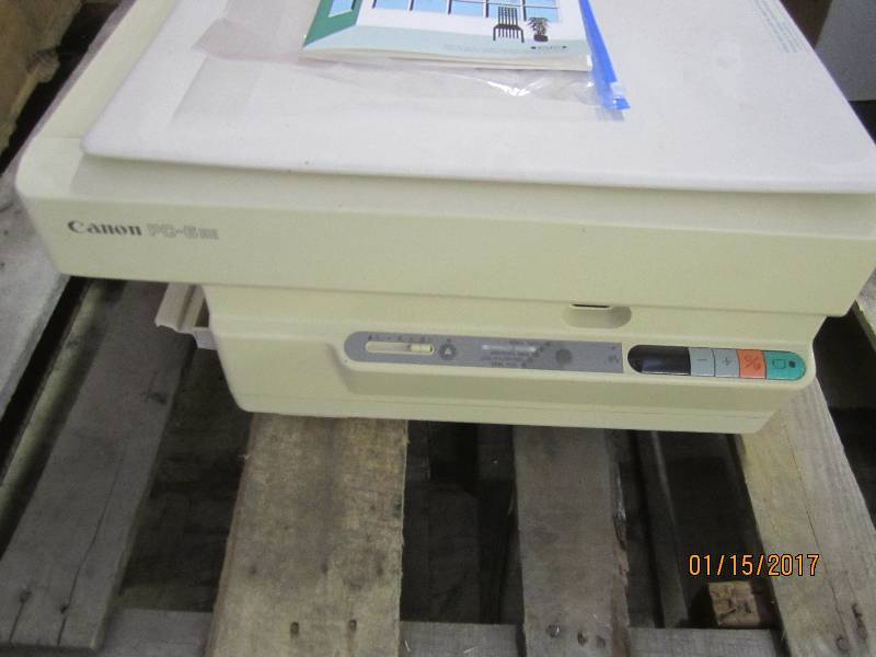 lot 18 image: Canon PC -6 RE Copier, powers on...