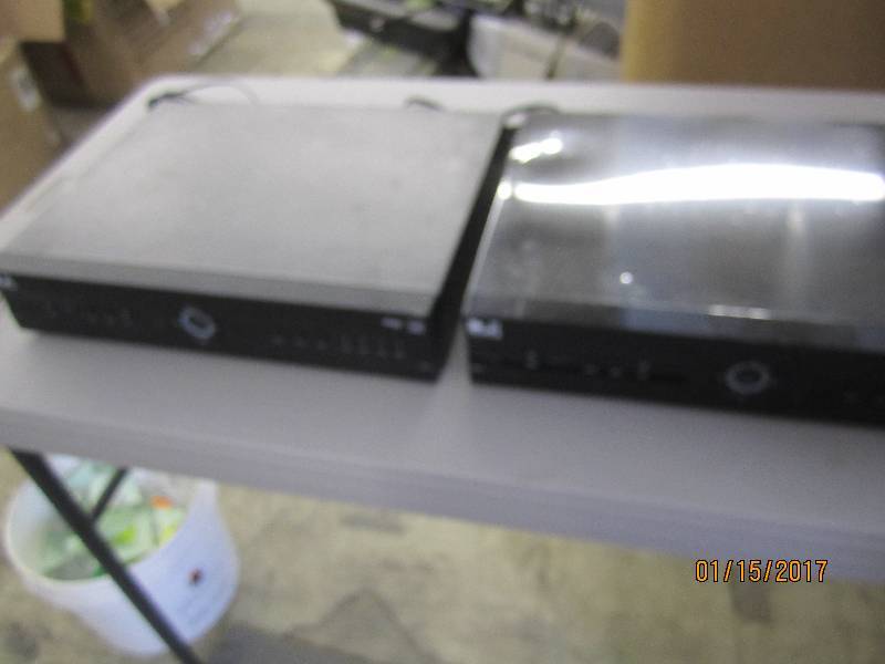lot 23 image: Pair of DirectTV HDDVRs, power on...