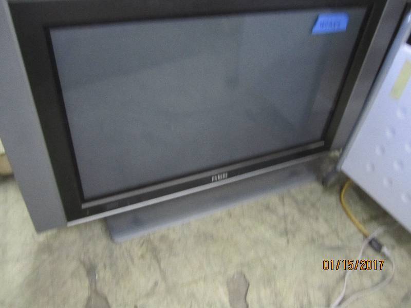 lot 32 image: Philips 42 inch TV with Stand, test...
