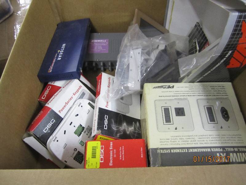 lot 37 image: Mixed Lot  Power Keypads, Switched...
