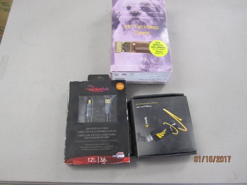 lot 44 image: USB Cable, Sprint Modem, 2 Speed Do...