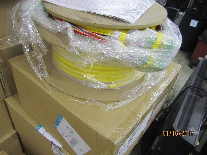 lot 74 image: Roll of Fiber Optic CableSFAX48-12...