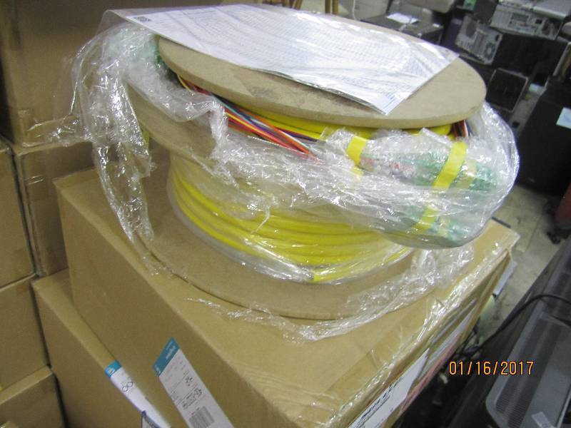 lot 77 image: Roll of Fiber Optic CableSFAX48-12...