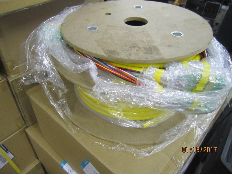 lot 80 image: Roll of Fiber Optic CableSFAX48-12...