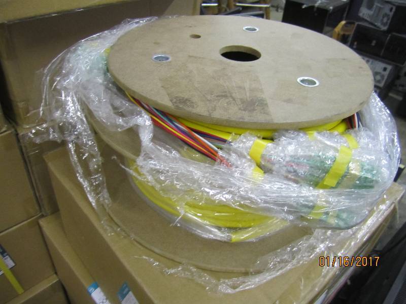 lot 81 image: Roll of Fiber Optic CableSFAX48-12...