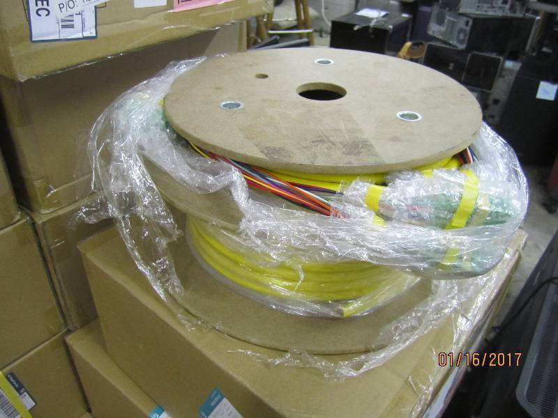 lot 84 image: Roll of Fiber Optic CableSFAX48-12...