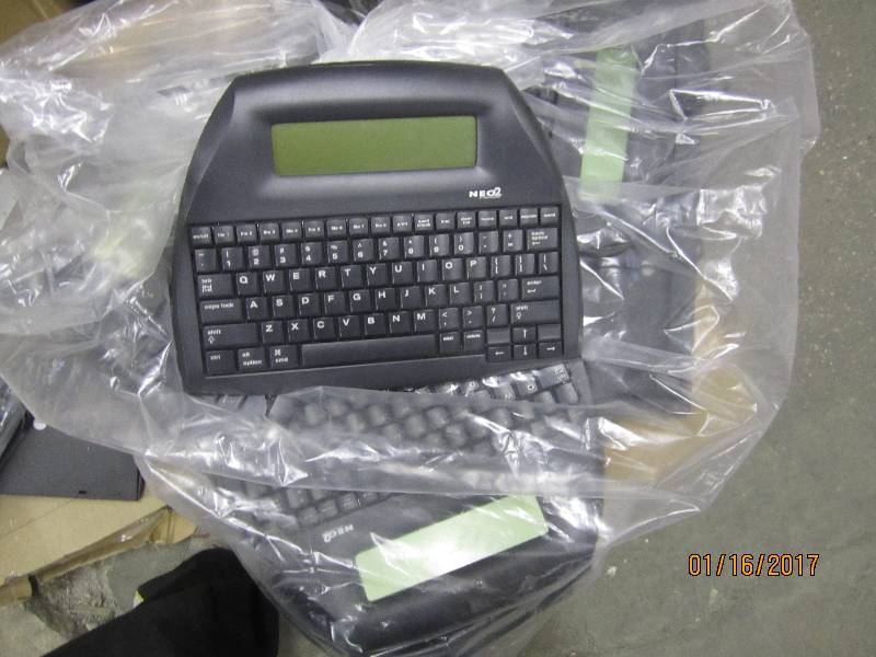 lot 98 image: Lot of  NEO2 Keyboards...
