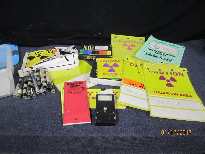 lot 126 image: Radiation Safety Items...