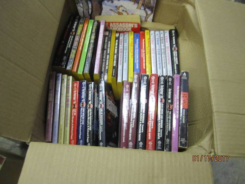 lot 131 image: Large Lot of Paperback Books Warre...