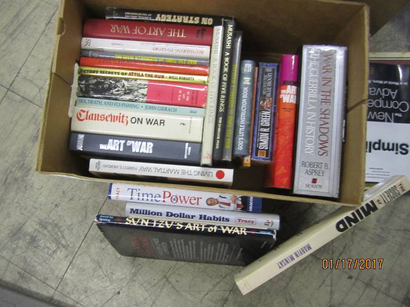 lot 133 image: Art of War Themed Books...