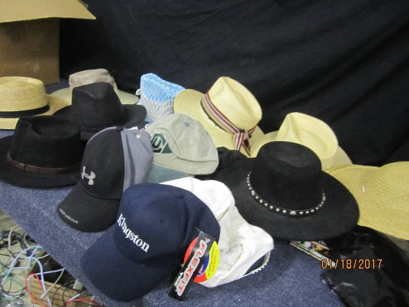 lot 155 image: Lot of Assorted Hats & Caps...