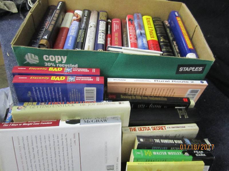 lot 161 image: Assorted Books- Fiction & Nonfictio...