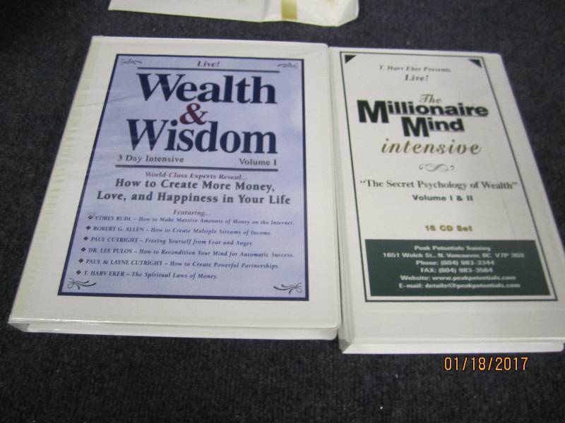 lot 162 image: The Millionaire Mind & Wealth & ...