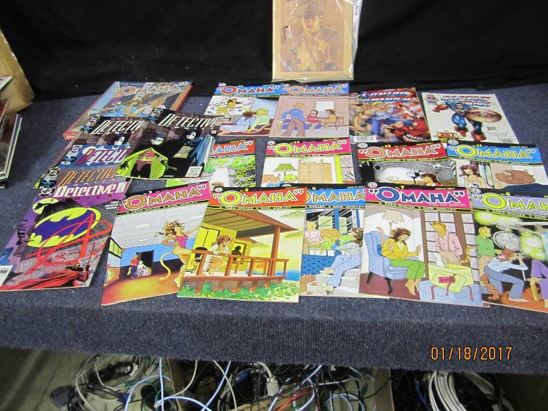 lot 167 image: Omaha The Cat Dancer Comics, Detect...
