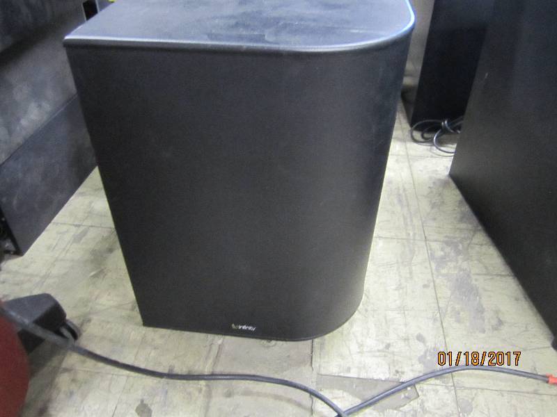 lot 180 image: Infinity Subwoofer - tested ...