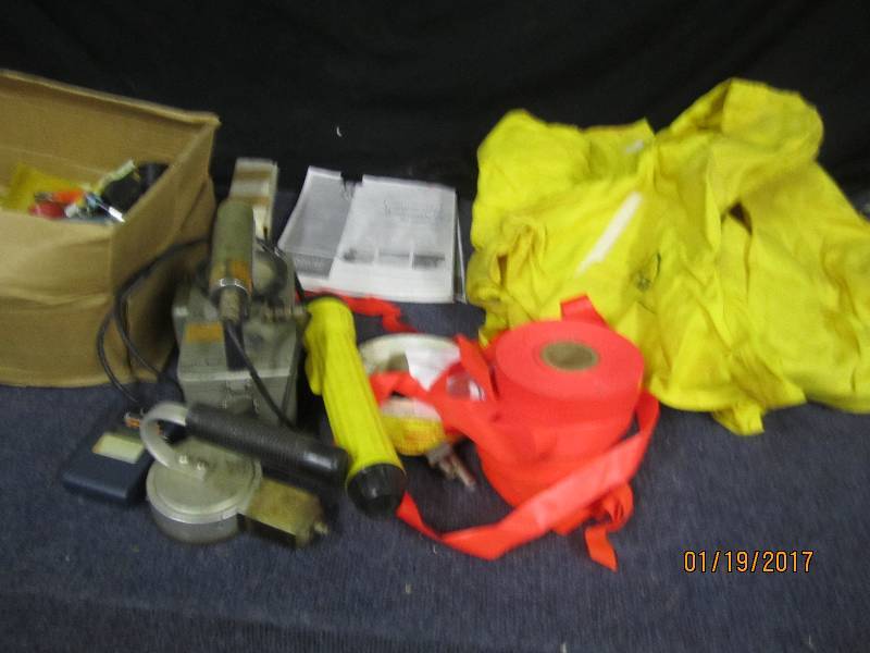 lot 191 image: Radiation Safety Lot including gear...