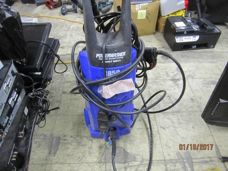 lot 199 image: 1850 PSI Electric Powerwasher, powe...