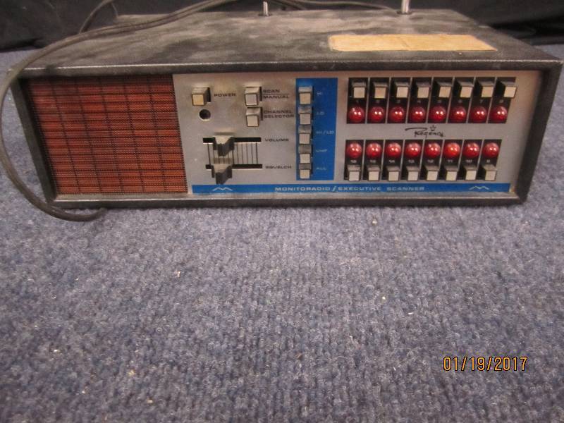 lot 201 image: Regency Executive Radio Scanner, po...