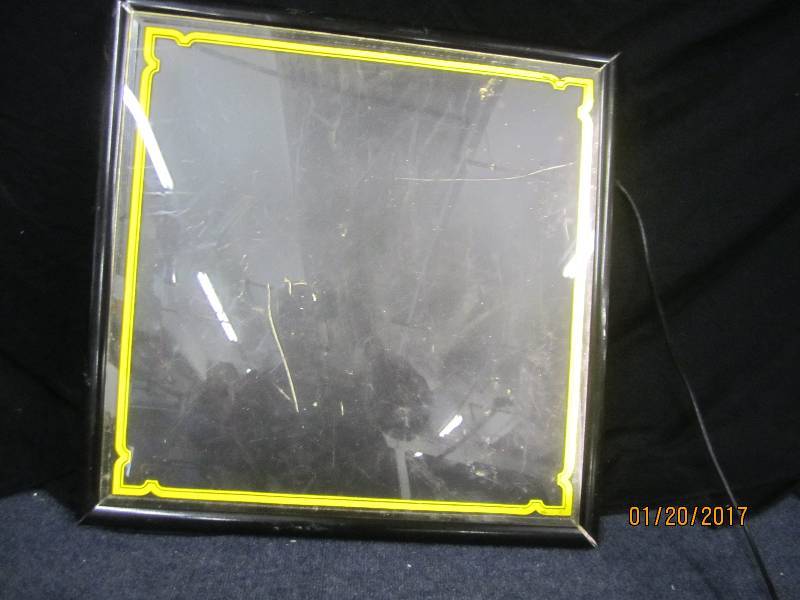 lot 239 image: Back Lit Electric Sign- works...