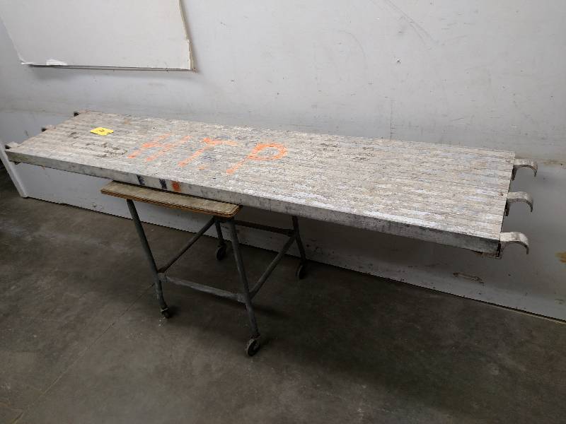 lot 41 image: Aluminum Scaffold Plank, 19 14 x ...