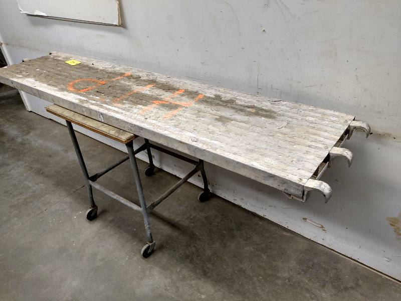 lot 42 image: Aluminum Scaffold Plank, 19 14 x ...