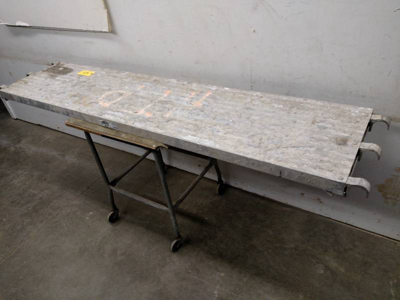 lot 43 image: Aluminum Scaffold Plank, 19 14 x ...