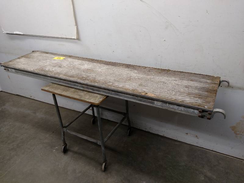 lot 45 image: Aluminum Frame Scaffold Plank, Plyw...