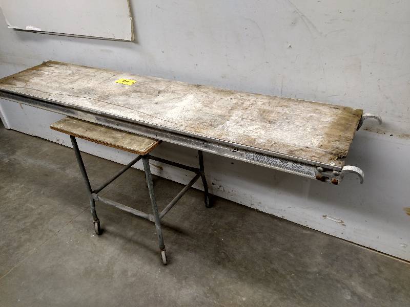 lot 46 image: Aluminum Frame Scaffold Plank, Plyw...