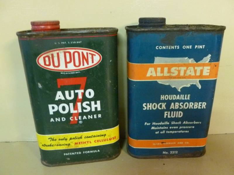 Vintage Metal Containers