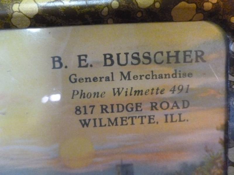 Vintage Advertisement Thermometer