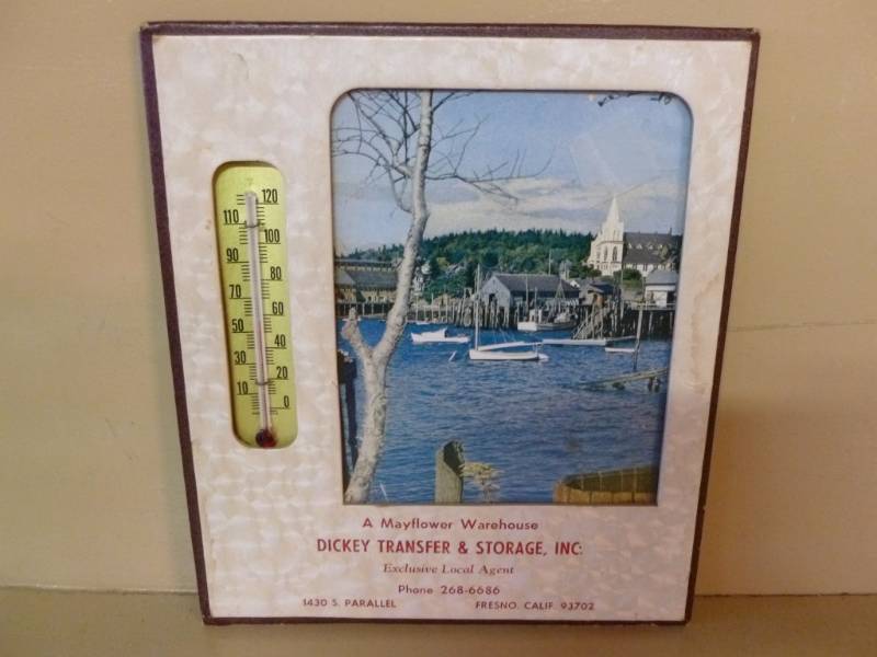 Vintage Advertisement Thermometer